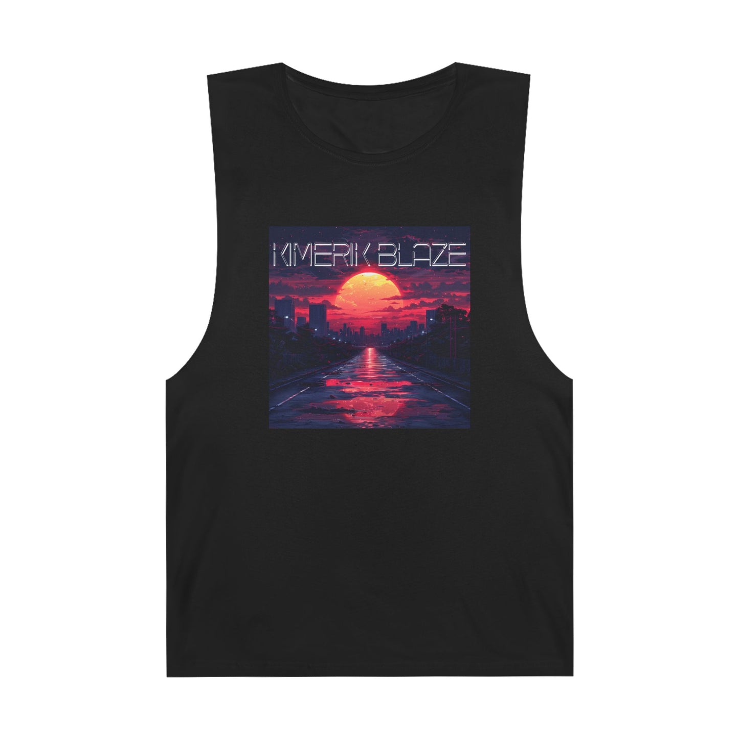 Synthwave Unisex Barnard Tank